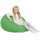 Vert Pouf Poire Enfants simili-cuir