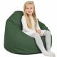 Vert foncé Pouf Poire Enfants simili-cuir