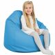 Azur Pouf Poire Enfants simili-cuir