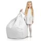 Blanc Pouf Poire Enfants nylon