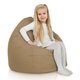 Beige Pouf Poire Enfants nylon