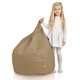 Beige Pouf Poire Enfants nylon