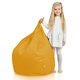 Jaune Pouf Poire Enfants nylon