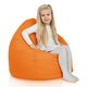 Orange Pouf Poire Enfants nylon