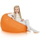 Orange Pouf Poire Enfants nylon