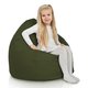 Vert foncé Pouf Poire Enfants nylon