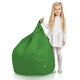 Vert Pouf Poire Enfants nylon