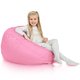 Rose clair Pouf Poire Enfants nylon