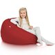 Rouge foncé Pouf Poire Enfants nylon