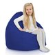 Bleu foncé Pouf Poire Enfants nylon