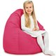 Rose Pouf Poire Enfants velours