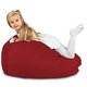 Rouge Pouf Poire Enfants velours