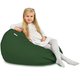 Vert foncé Pouf Poire Enfants velours