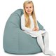 Menthe Pouf Poire Enfants velours