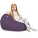 Violet Pouf Poire Enfants velours