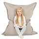 Beige Mèlange Pouf Poire Coussin Pour Enfants recyclé