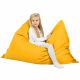Jaune Pouf Poire Coussin XXL simili-cuir