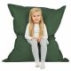 Vert foncé Pouf Poire Coussin Pour Enfants simili-cuir