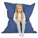 Bleu Pouf Poire Coussin XXL simili-cuir