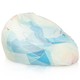 Abstract pastel Pouf Poire 