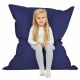 Bleu marine Pouf Poire Coussin Pour Enfants simili-cuir