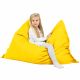 Jaune clair Pouf Poire Coussin Pour Enfants simili-cuir