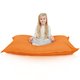 Orange Pouf Poire Coussin Pour Enfants nylon