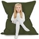 Vert foncé Pouf Poire Coussin XXL Jardin nylon