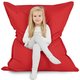 Rouge Pouf Poire Coussin XXL Jardin nylon