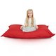 Rouge Pouf Poire Coussin XXL Jardin nylon