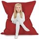 Rouge foncé Pouf Poire Coussin Pour Enfants nylon