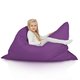 Violet Pouf Poire Coussin XXL Jardin nylon