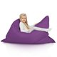 Violet Pouf Poire Coussin Pour Enfants nylon