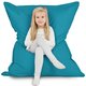 Bleu Pouf Poire Coussin XXL Jardin nylon