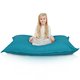 Bleu Pouf Poire Coussin XXL Jardin nylon
