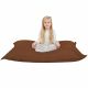 Marron Pouf Poire Coussin XXL Jardin nylon