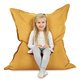 Jaune moutarde Pouf Poire Coussin Pour Enfants velours