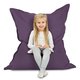 Violet Pouf Poire Coussin Pour Enfants velours