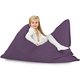 Violet Pouf Poire Coussin Pour Enfants velours