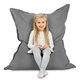 Acier Pouf Poire Coussin Pour Enfants velours