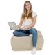 Hocker Sitzsack / Tisch Plüsch Perle