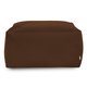 Marron Pouf Table Florence velours