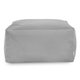 Gris clair Pouf Table Florence velours