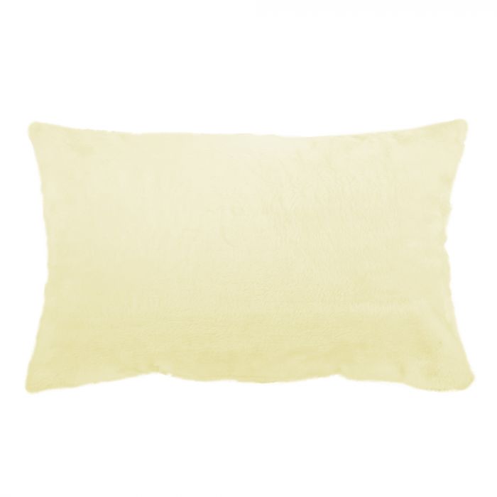 Yeti blanc Coussin Rectangulaire Pour Salon 