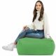 Vert Pouf Table Florence simili-cuir