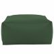 Vert foncé Pouf Table Florence simili-cuir