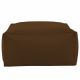 Marron Pouf Table Florence simili-cuir