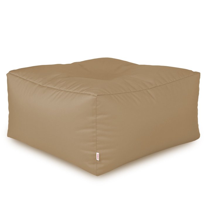 Beige Pouf Table Florence Extérieur nylon