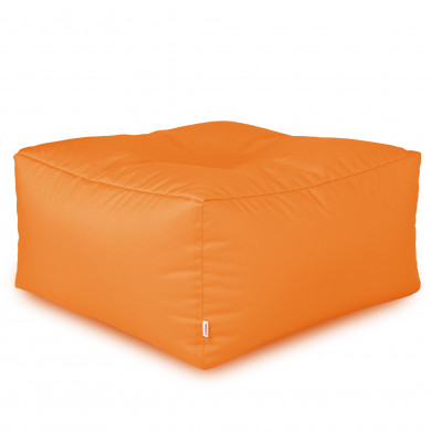 Orange Pouf Table Florence Extérieur nylon