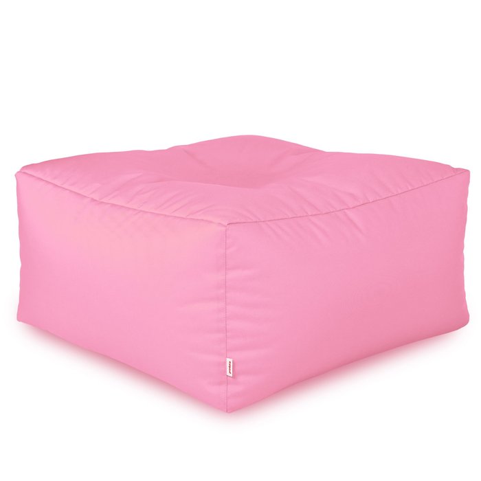 Rose clair Pouf Table Florence Extérieur nylon